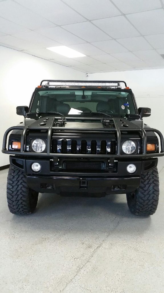Hummer H2 Over The Hood Brush Guard