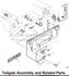 SHIM, TAILGATE HINGE ('92-'06) 12340045B1