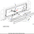 T-HANDLE, WAGON LIFTGATE W/O KEYS 5743150
