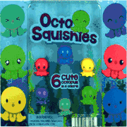 Octo Squishies 2" Toy Capsules 250pcs