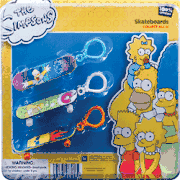 Simpsons Back Back Skateboard 2" Toy Capsules 250pcs