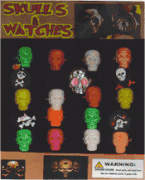 Skulls & Watches 1" Toy Capsules 250pcs