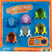 Spiro Gyros Disk Shooters 2" Toy Capsules 250pcs