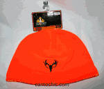 Blaze Orange Hunting Beanie - Hot Shot