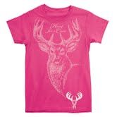 Breast Cancer Awareness Hot Pink Buck Tee