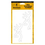 Browning 2 Pack White Decal