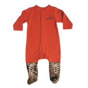 Browning Blaze Orange & Camo Baby Unionsuit
