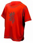 Browning Buckmark Blaze Orange Performance Shirt