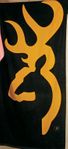 Browning Buckmark Logo Beach Towel