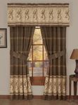 Browning Buckmark Window Curtains Drapes