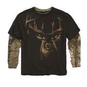 Buck Wear Deer Shirt - Long Sleeve Realtree