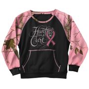 Buck Wear Ladies Hunt For Cure Sweatshirt