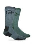 Ducks Unlimited Men's 2 Pack Socks - Wool Blend