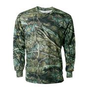 Fishouflage Crappie Long Sleeve Performance Shirt