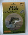 Gone Fishin' Fishing Party Balloon