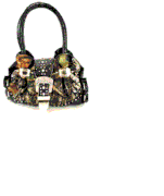 Mossy Oak & Black Camo Rhinestone Purse