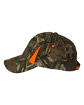 Mossy Oak Camo & Blaze Orange Hat, Cap