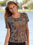 Mossy Oak Camo Burnout Tee