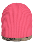 Mossy Oak Camo & Hot Pink Reversible Beanie Hat
