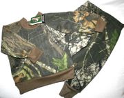 Mossy Oak Camo Sweatshirt &amp; Sweatpants