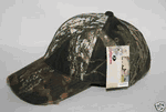Mossy Oak Camouflage 6-Panel Frayed Hat or Cap