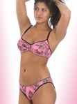 Naked North Pink Camo Lingerie Bra
