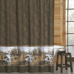 Duck Approach Fabric Shower Curtain