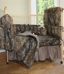 Realtree Camo Baby Toddler Crib Fitted Sheet & Pillow Case