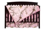 Realtree Pink Camo Baby Crib Set