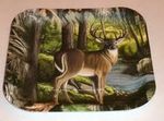 Next Camo & Deer Square Party Plate 9"