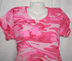 Pink Camo T-Shirt