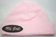 Pink & Camo Thermal Infant or Toddler Hat - 'My Girl'