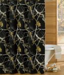 Realtree AP Black Camouflage Shower Curtain