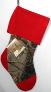 Realtree AP Camouflage Christmas Stocking