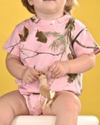 Realtree AP Pink Baby Infant Creeper