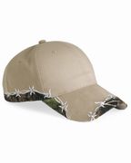 Realtree Barbed Wire Hat - Khaki