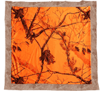 Realtree Blaze Orange Baby Blanket - Camouflage