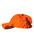 Realtree Blaze Orange Camouflage Cap