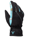Realtree Blue Camo Waterproof Winter Gloves