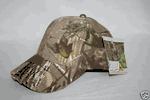 Realtree Camouflage 6-Panel Frayed Hat or Cap