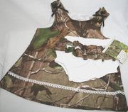 Realtree Camouflage Infant Toddler Dress with Panties