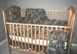 Realtree Crib Flat Sheet & Pillow Case