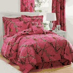 Realtree Fuchsia Camo Bath & Bedding