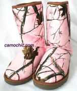 Realtree Girl Ladies Carson Pink boots