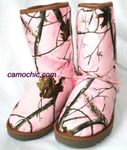 Realtree Girl Ladies Carson Pink boots