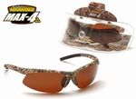 Realtree Max 4 Camouflage Full Sport Sunglasses