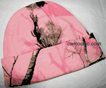 Realtree Pink Camo Beanie 12"