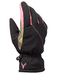 Realtree Pink Camo Waterproof Winter Gloves