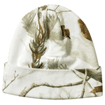 Realtree Snow Camo 12" Beanie Hat