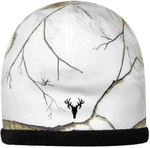 Realtree Stretch Beanie - Snow Camo, Reversible